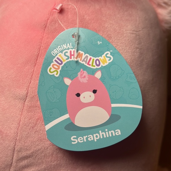 14” Seraphina the Unicorn NWT Squishmallows Kellytoy - Picture 7 of 10